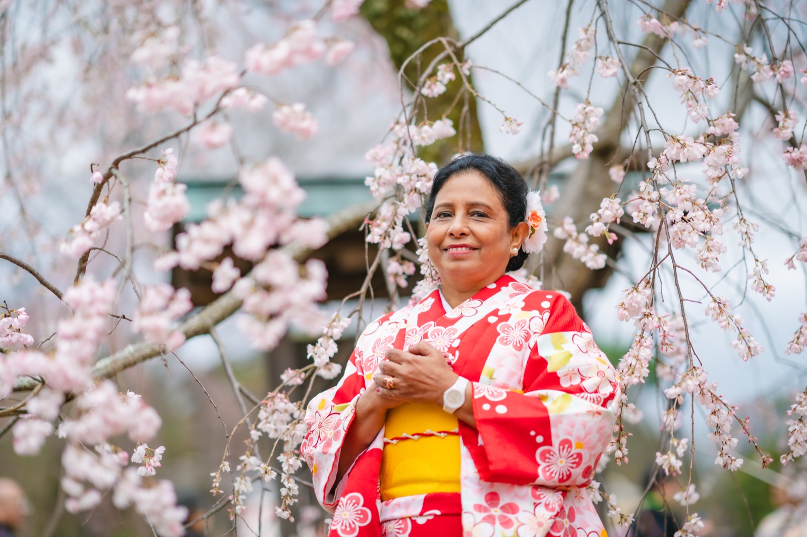 Kimono photoshoot in Kyoto
