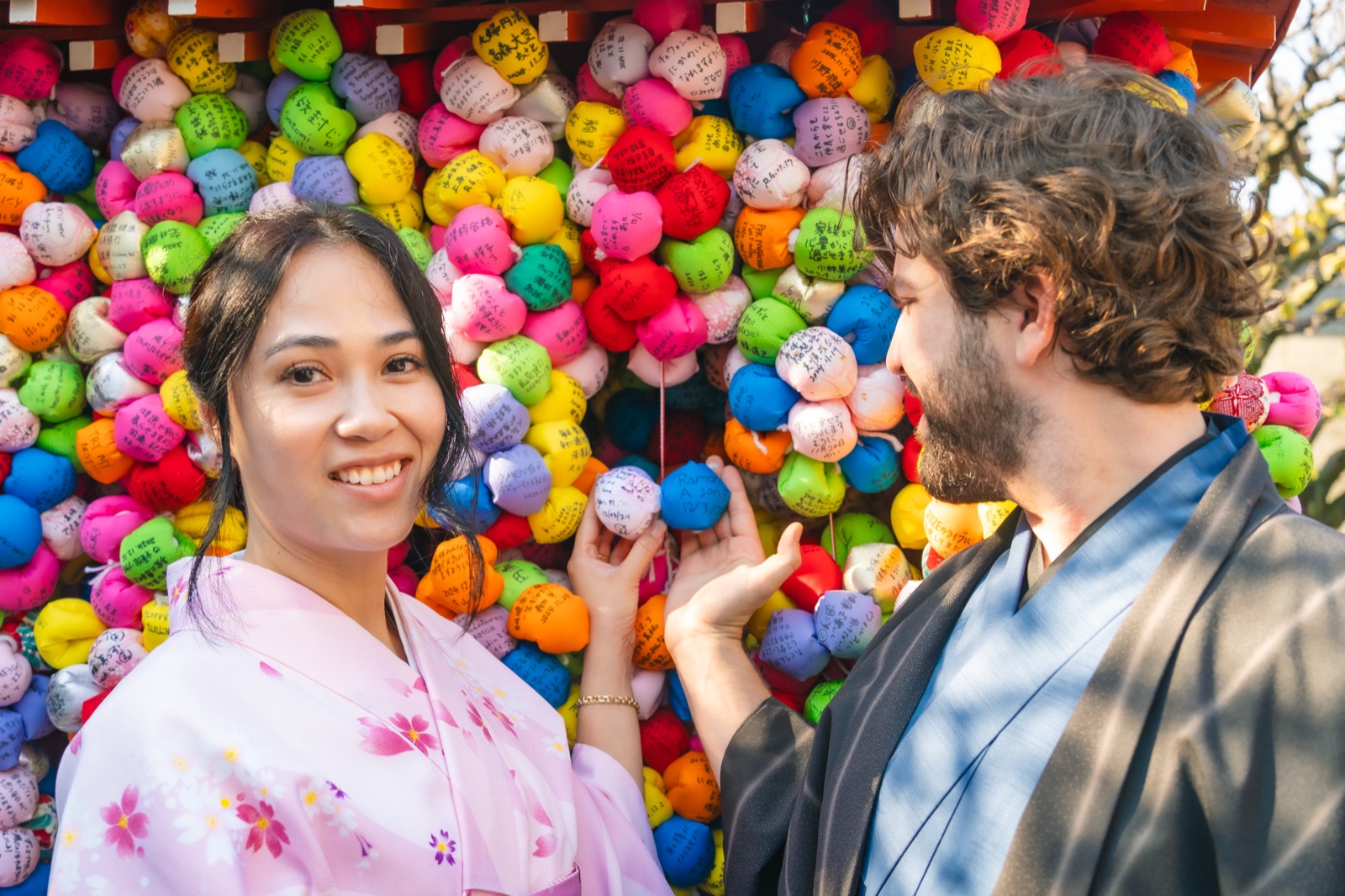 Kimono photoshoot in Kyoto