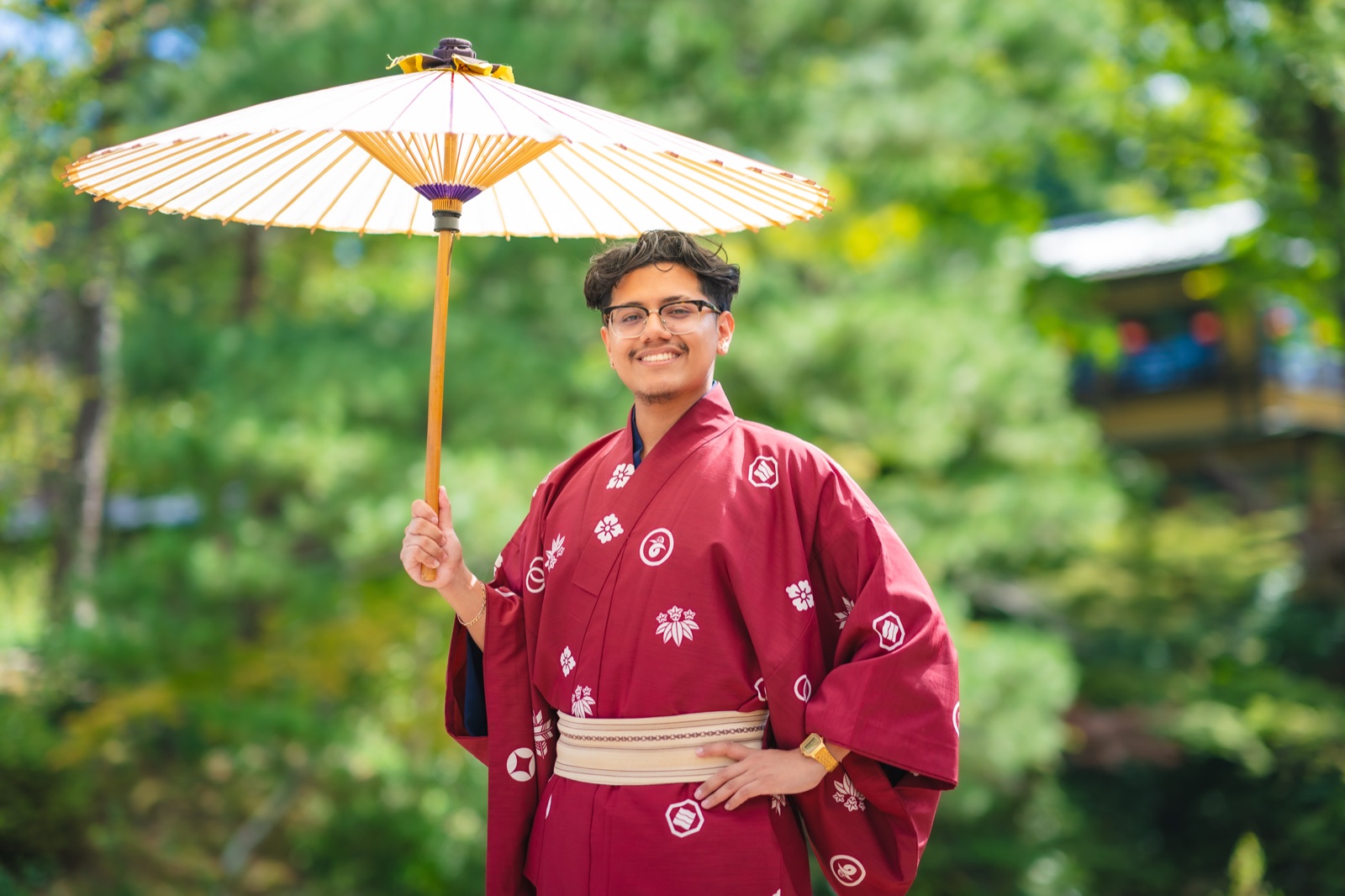 Kimono photoshoot in Kyoto