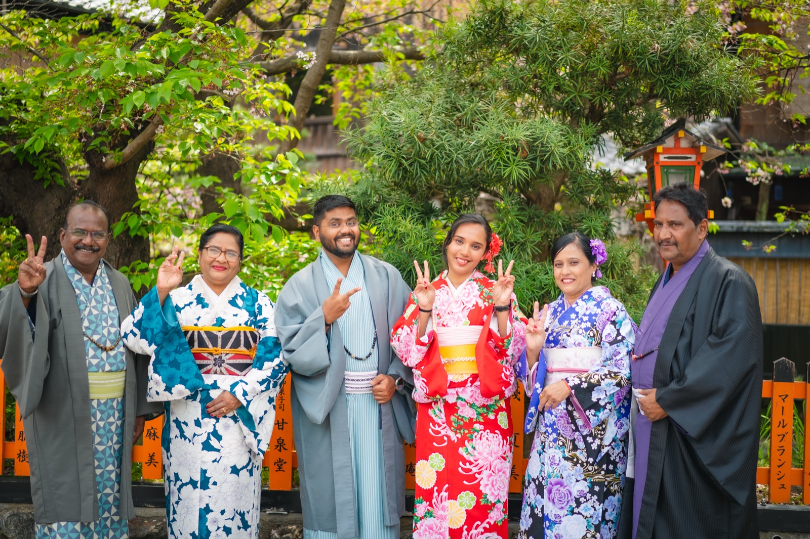 Kimono photoshoot in Kyoto