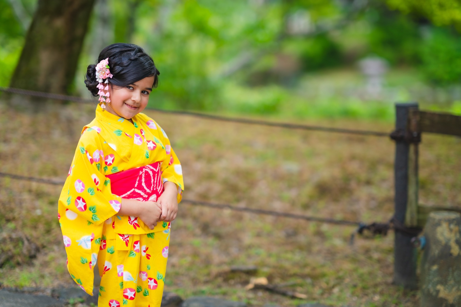 Kimono photoshoot in Kyoto