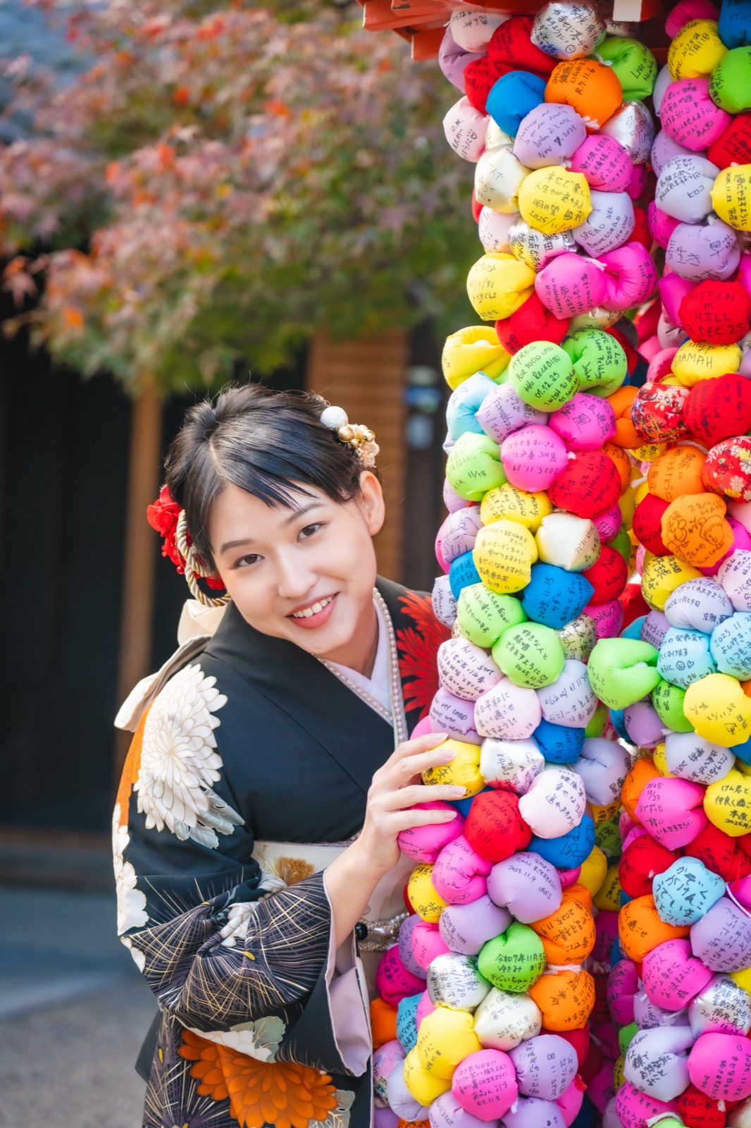 Kimono photoshoot in Kyoto