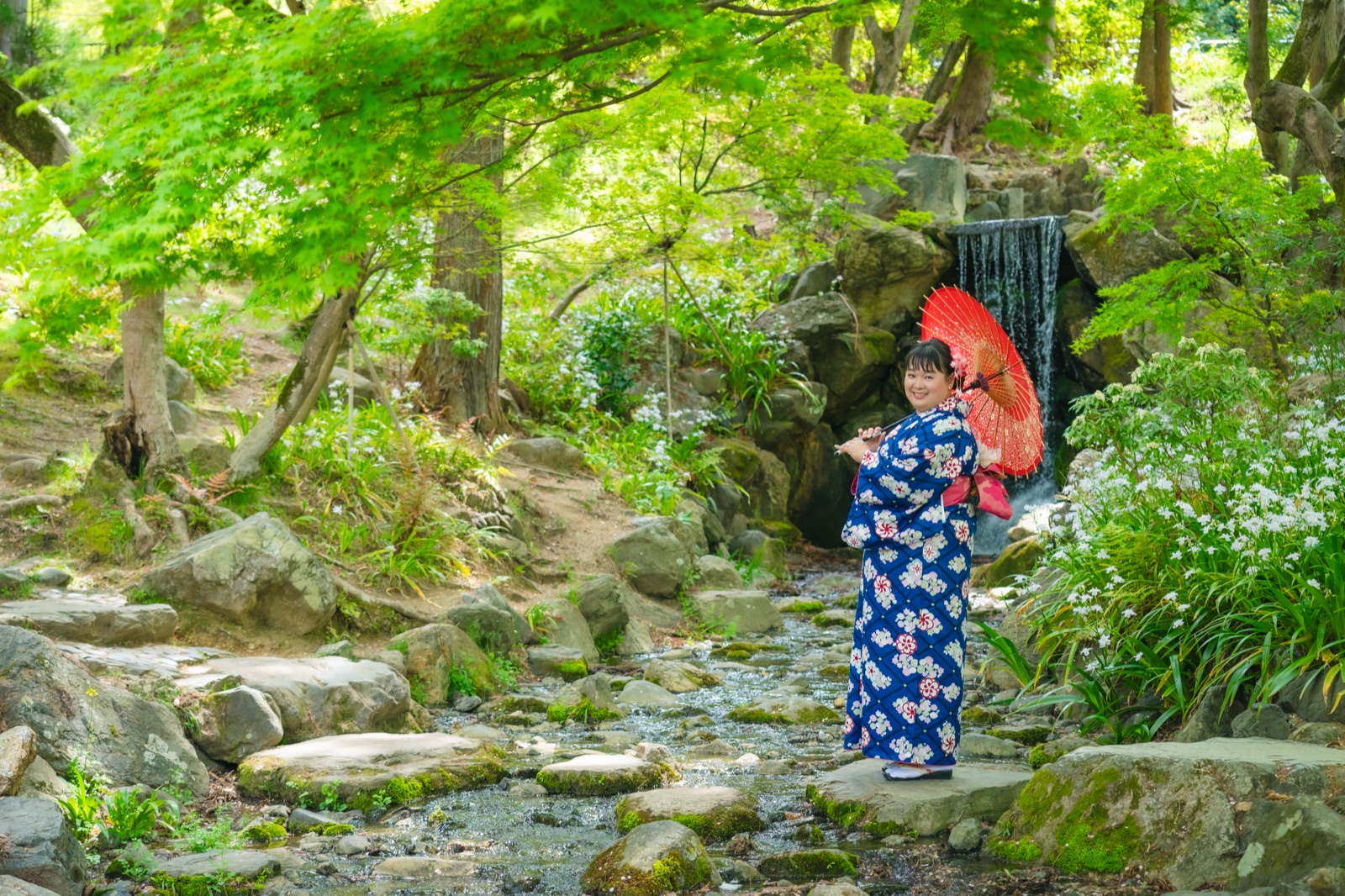 Kimono photoshoot in Kyoto