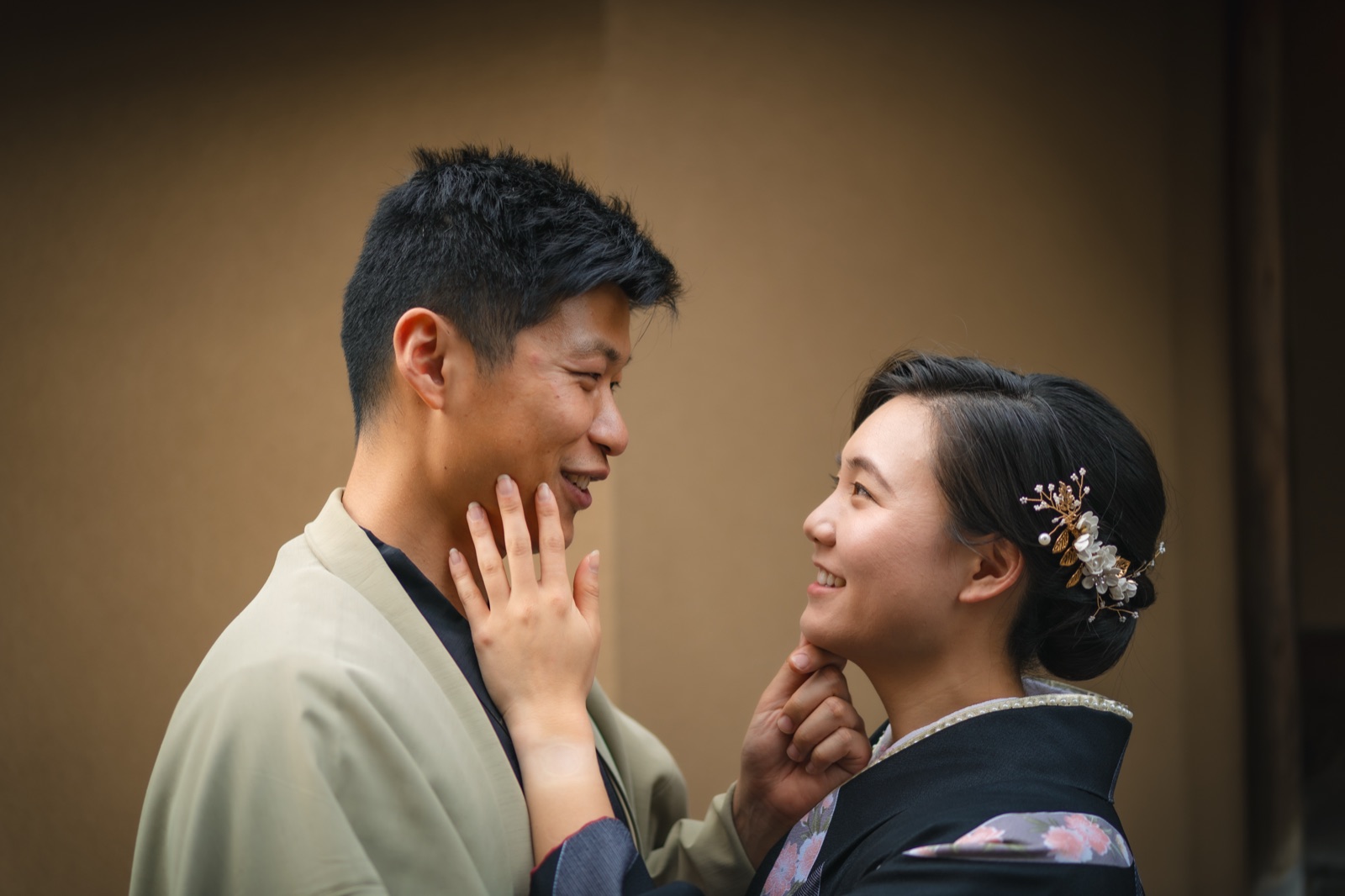 Kimono photoshoot in Kyoto