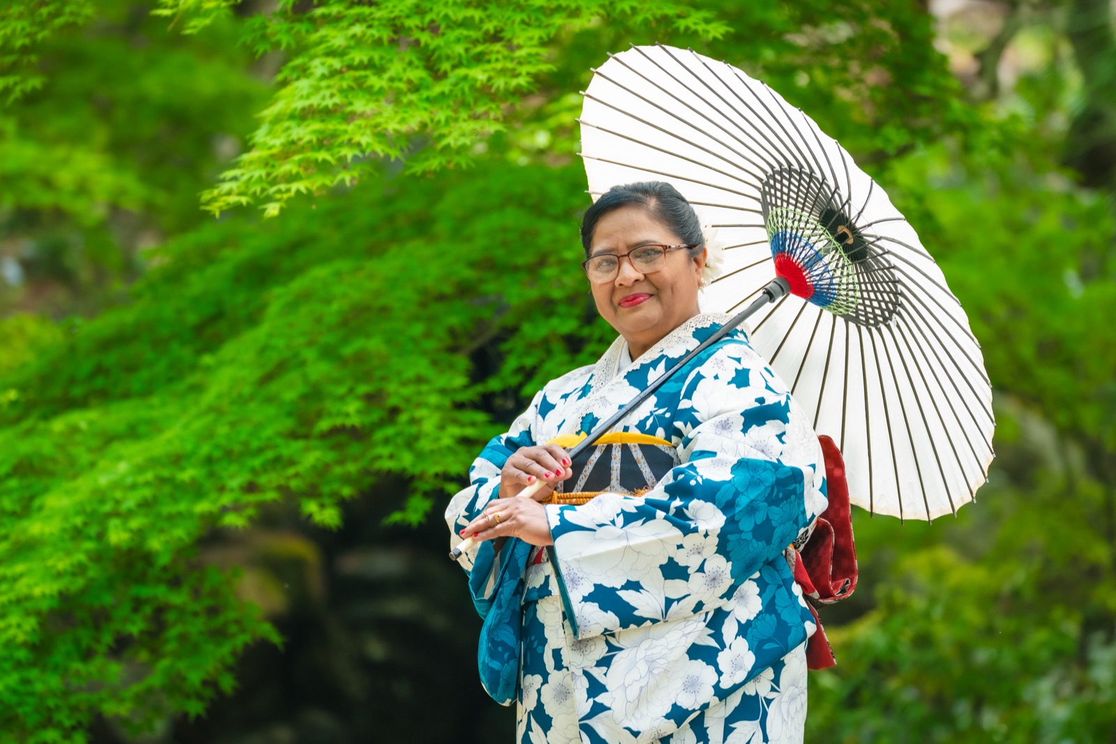 Kimono photoshoot in Kyoto